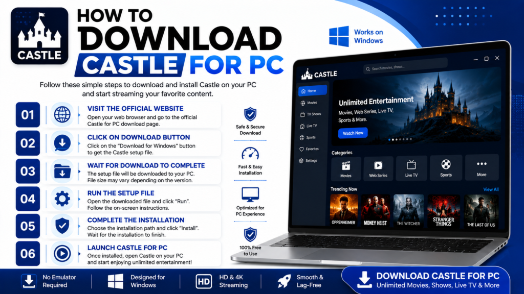How to Download Castle for PC