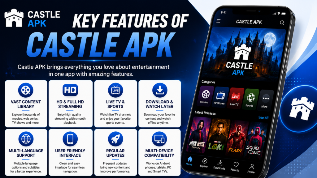 Key Features of Castle APK